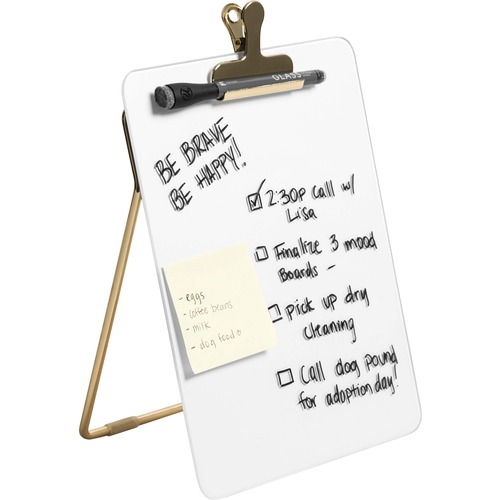 Easel, Dry-Erase, 8-1/2" Wx 11" H, White
