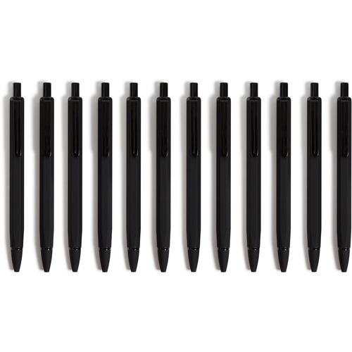 Pencil, Mechanical, Soft Touch, Black 12/PK