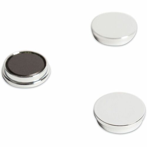 Magnet, Cir, Slv 10/PK
