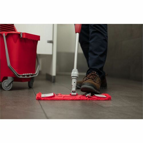 Mop, Microfiber, Red