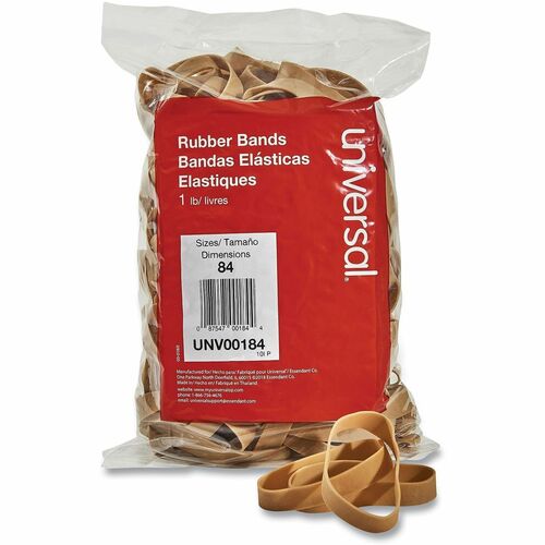 Rubber Bands, Size 84, 1 lb 155/PK