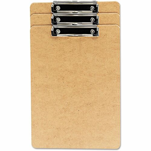 Clipboard, Legal, Brown 3/PK