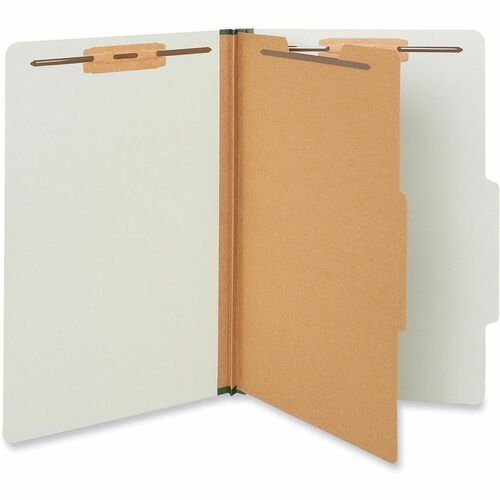Folder, PSBD, 4 Section, Legal, Gray 10/BX