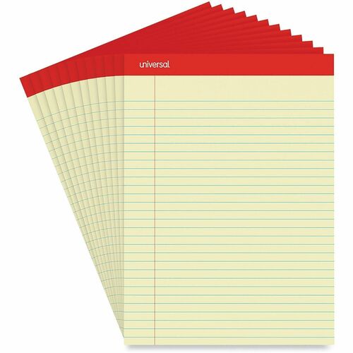 Pad, Legal Ruled, Perforated, Letter, Ca 12/DZ