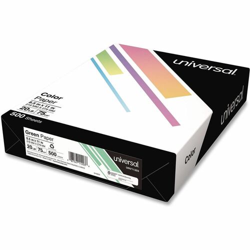 Paper, Xerox/Duplex, 20#, Letter, Green 500/RM