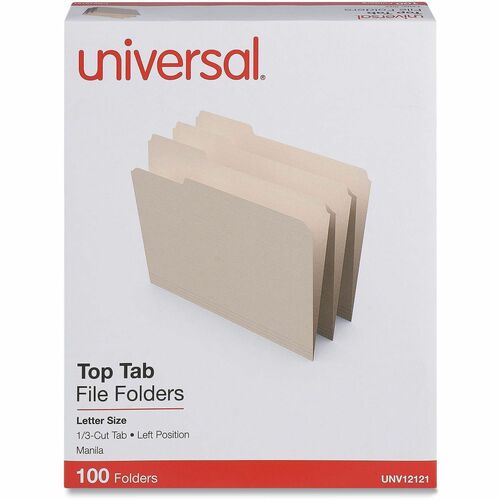 Folder, Mla, 1/3 Cut, Letter, Position 1 100/BX