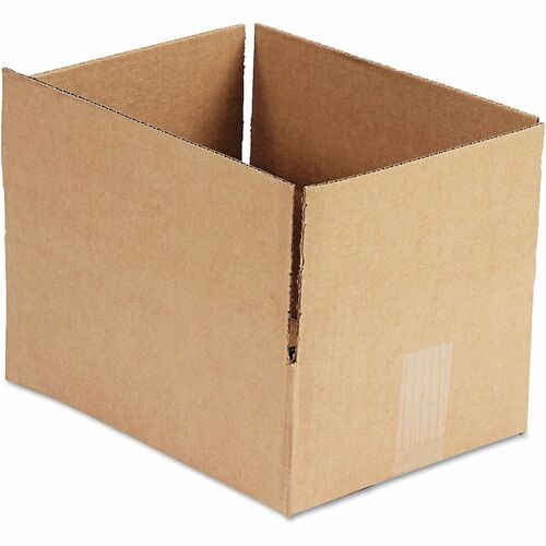 Box, 12x9x4 Corrugated, Brkr 25/BD