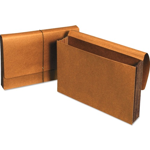 Wallet, Legal, 5-1/4" Expandable, Red