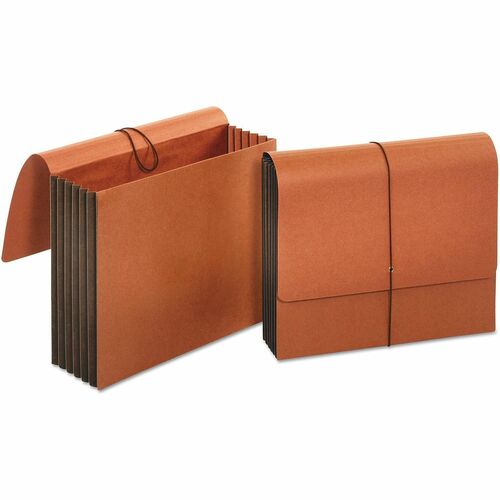 Wallet, Letter, 5-1/4" Exp, Red