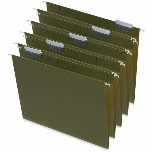 Folder, Hang, Box 1" Expanding, Letter Green 25/BX