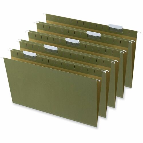 Folder, Hang, Box 1" Expanding, Legal Green 25/BX