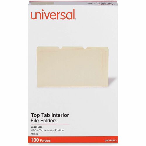 Folder, 1/3 Legal LMLA, Interior 100/BX