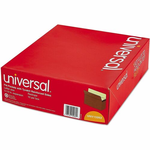Pocket, File, Letter, Straight, 5.25" 10/BX