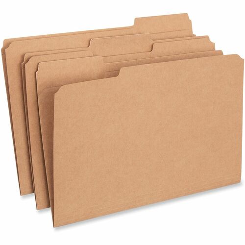 Folder, Reinforced 1/3 Cut, Legal, Bracket 100/BX
