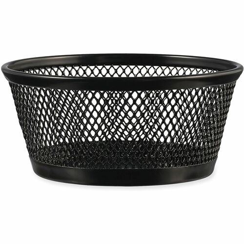 Cup, Mesh, Clip, Black