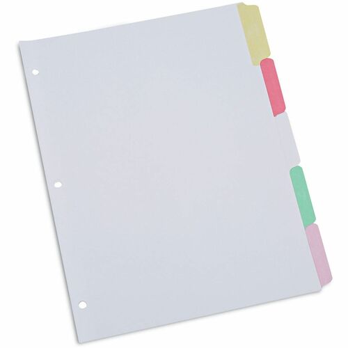 Index Binder Letter 5 Tab Color 5/ST