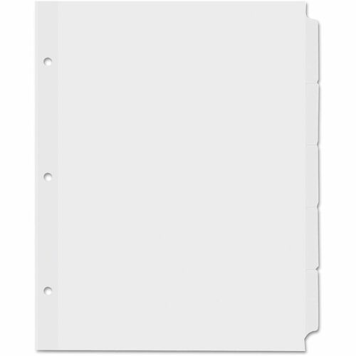 Index Binder Ltr, 5 Tab, White 36/BX