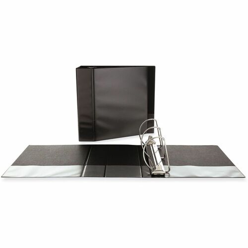 Binder, View, D-Ring, 4", Black