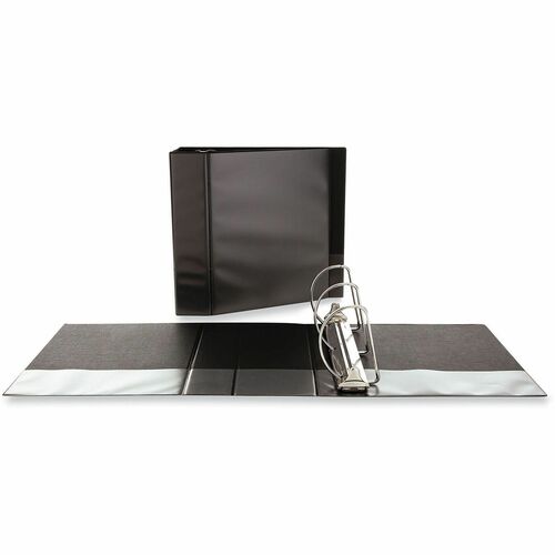 Binder, View, D-Ring, 5", Black