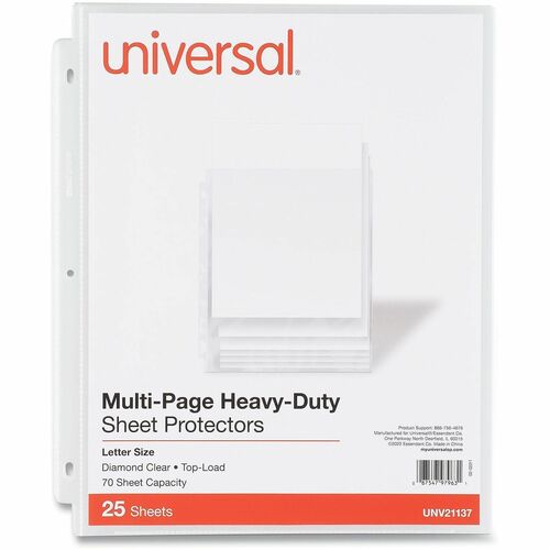Protector, Sheet, Multipages 25/PK