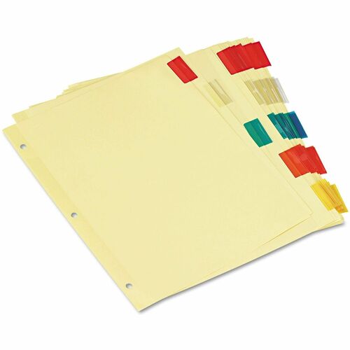 Index, Eco, 5 Tab, Color 6/PK