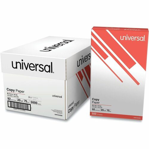 Paper, Xerox/Dup, White, Legal, 20# 10/CT