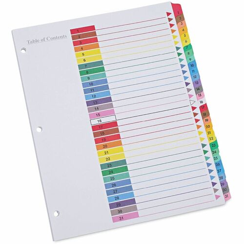 Index, Ltr, 1-31, Col, We 31/ST