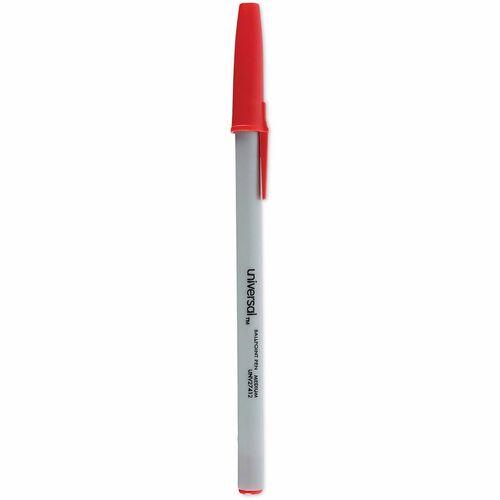 Pen, Ballpoint, Economy, Medium, Red 12/DZ