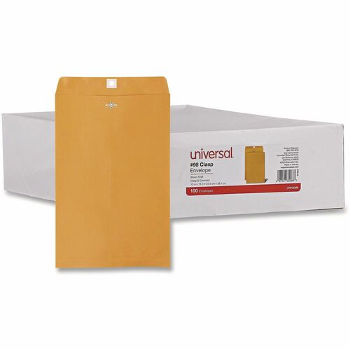 Envelope, Clasp, 10x15, 28#bn 100/BX