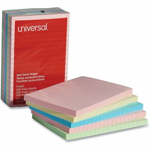 Pad, S-St4x6, Land, Ast 5/PK