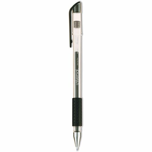 Pen, Gel, Roller Ball, Medium, Black 12/DZ