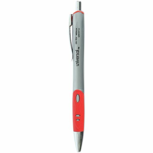 Pen, Gel, Retract, 0.7 Millimeter, Red 12/DZ