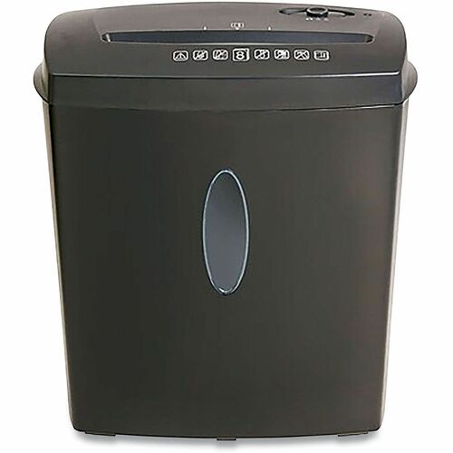 Shredder, 8 Sheet, Crosscut, Black