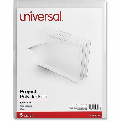 Jacket, Ply, Project, Flap Closure 5/PK
