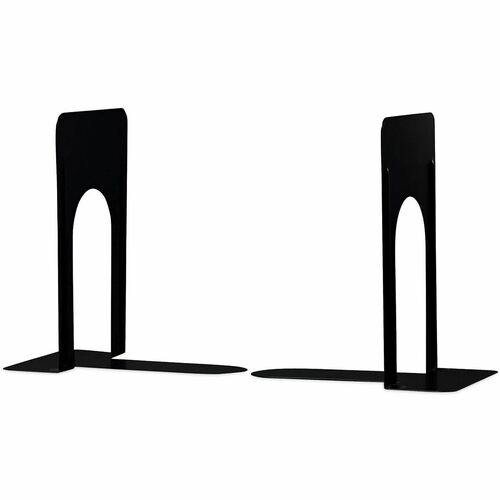 Bookend, Economy, 9" H, Black 2/PR