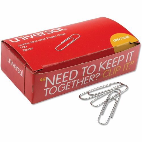 Clip, Jumbo, Non-Skid, 1K 1000/PK