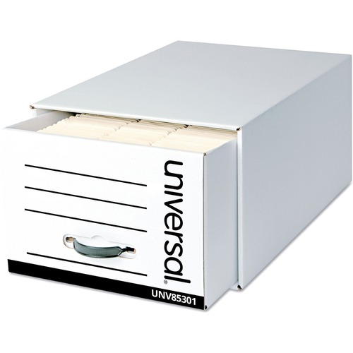 Box, File, Legal, Drawer, White 6/CT