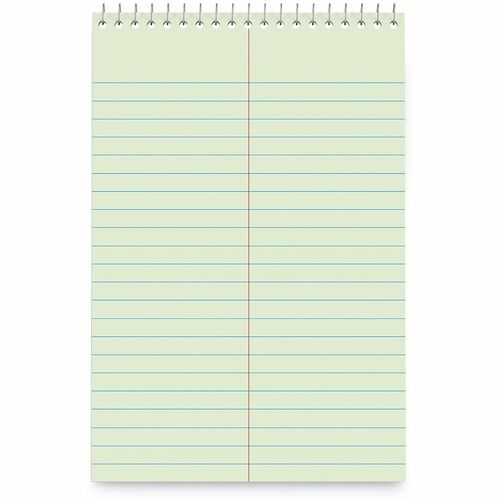 Book, Steno, Gregg, 80 Sheet, Green 6/PK