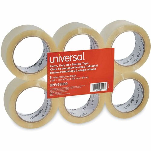 Tape, 2" x 55 Yard, 3 Mil, CR 6/PK