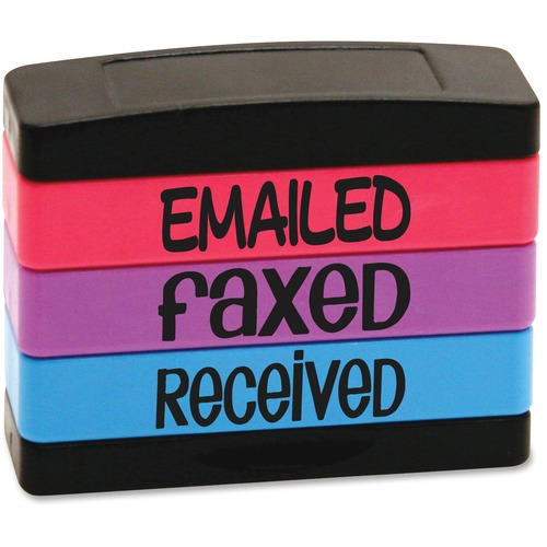 Stamp, Stack, Email/Fax/Received