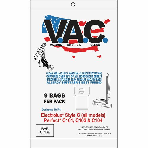 Bag, Vacuum, C101/C103 100/PK