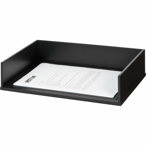 Tray, Letter, Midnight Black