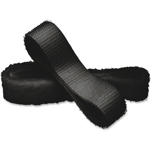 Sticky Back Tape, Hook Only, 3/4" x 75 Foot, Black