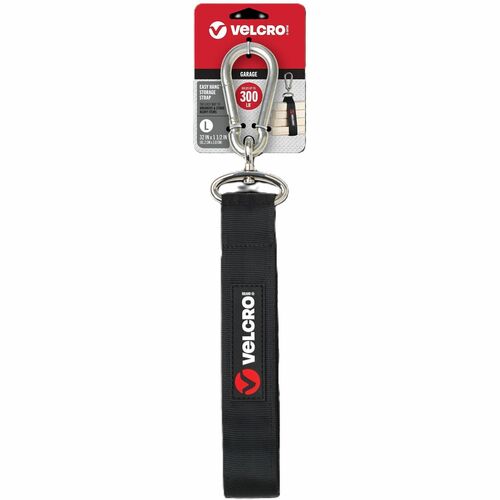 Strap, Easy Hang, 300 lb Cap, Large, 1-1/2" W x 32" H, Black