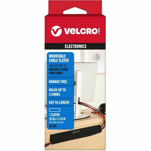 Cable, Sleeve, Mtable, Ctl, 36 X 5.75, Black 2/PK
