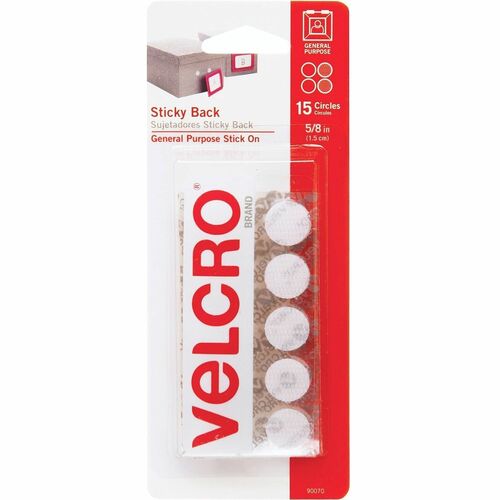 Coin, Stickback, HK & LP, White, 15 Count 15/PK