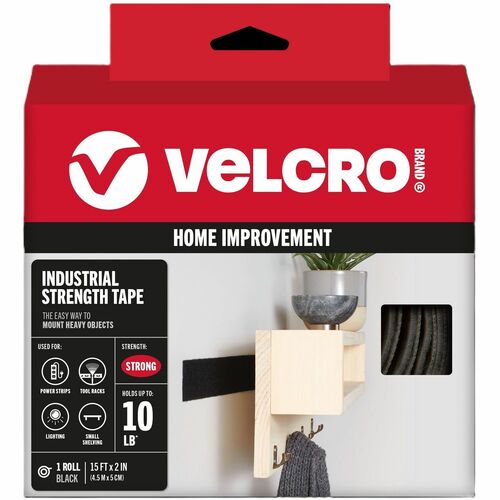 Tape, Industrial, 2" x 15 Foot, Black