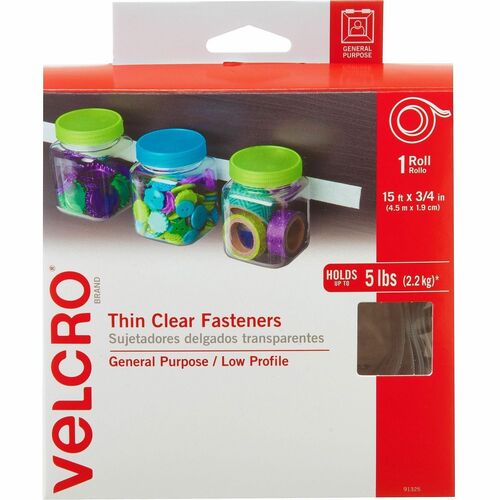 Velcro Fasteners, Thin & Clear