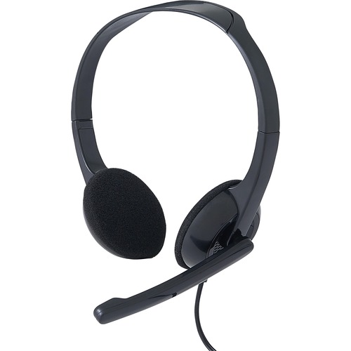 Headset, Stereo, Adjust, Black