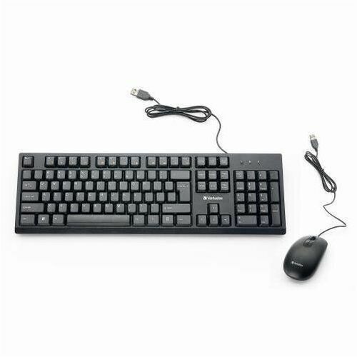 Keyboard, Mouse, Wire, Black